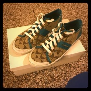 Coach “FILLMORE” In Khaki/Teal